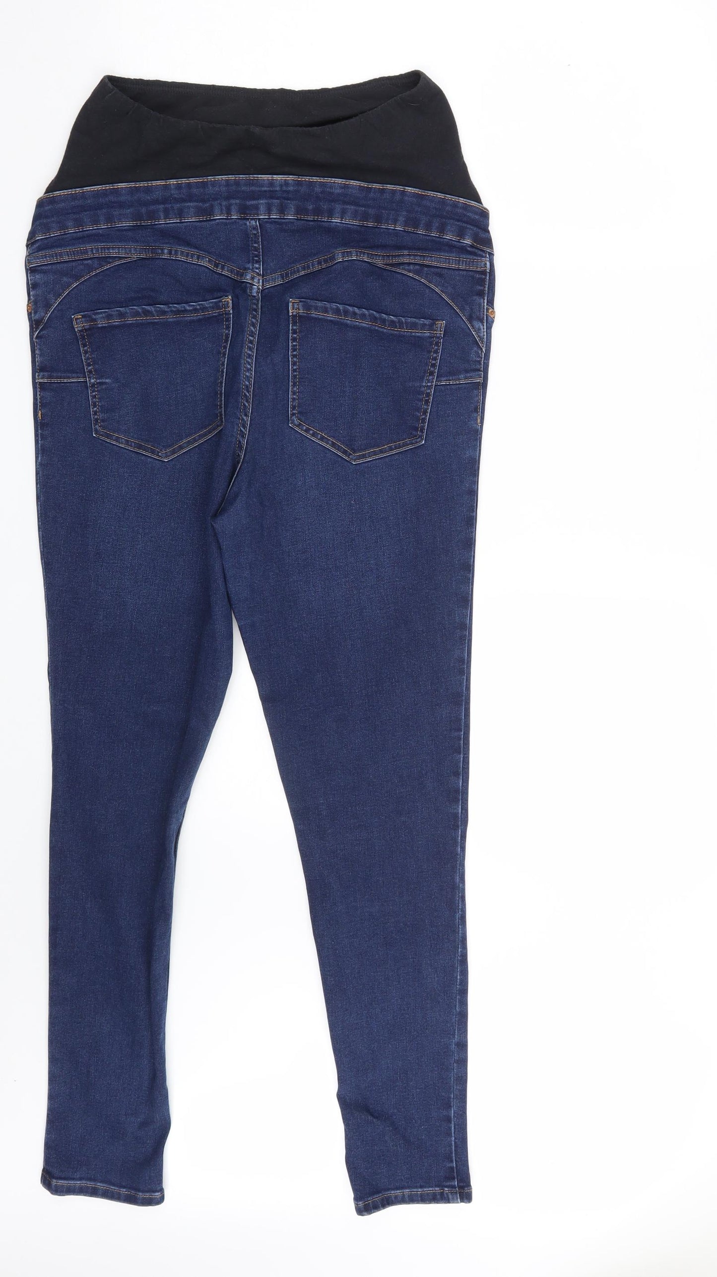 New Look Womens Blue  Denim Mom Jeans Size 12 L28 in