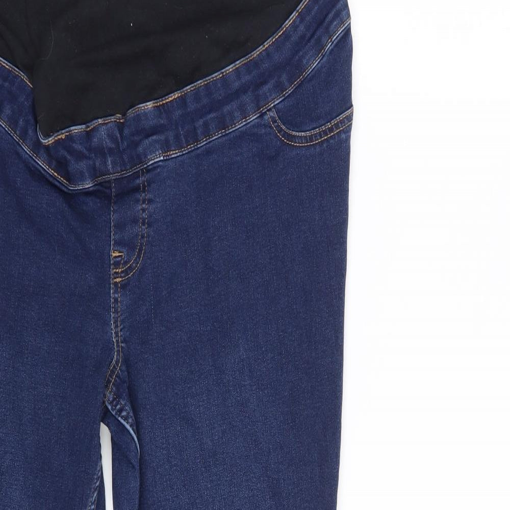 New Look Womens Blue  Denim Mom Jeans Size 12 L28 in