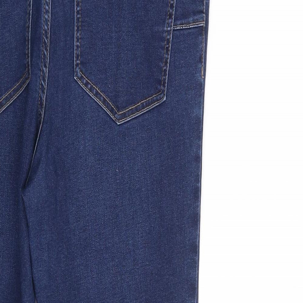 New Look Womens Blue  Denim Mom Jeans Size 12 L28 in