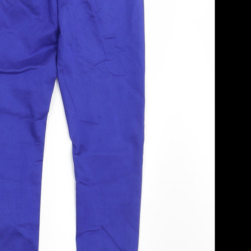 M&S Womens Blue  Denim Jegging Jeans Size 10 L29 in