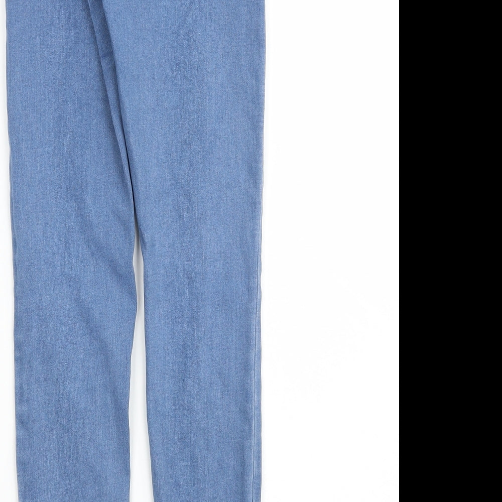 Denim Co.  Womens Blue  Denim Jegging Jeans Size 4 L27 in