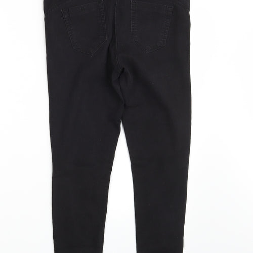 Denim Co.  Womens Black  Denim Jegging Jeans Size 12 L26 in