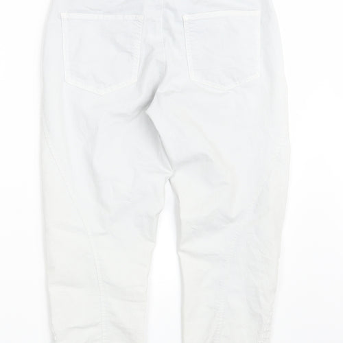 DREAM STAR Womens White  Denim Cropped Jeans Size 8 L23 in