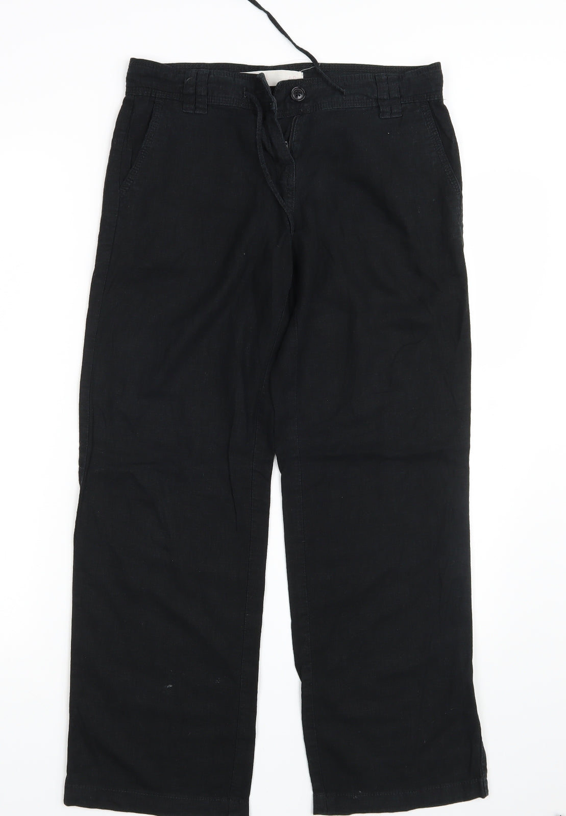 NEXT Womens Black   Bloomer Trousers Size 6 L28 in