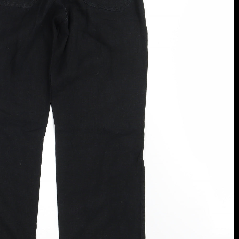 NEXT Womens Black   Bloomer Trousers Size 6 L28 in