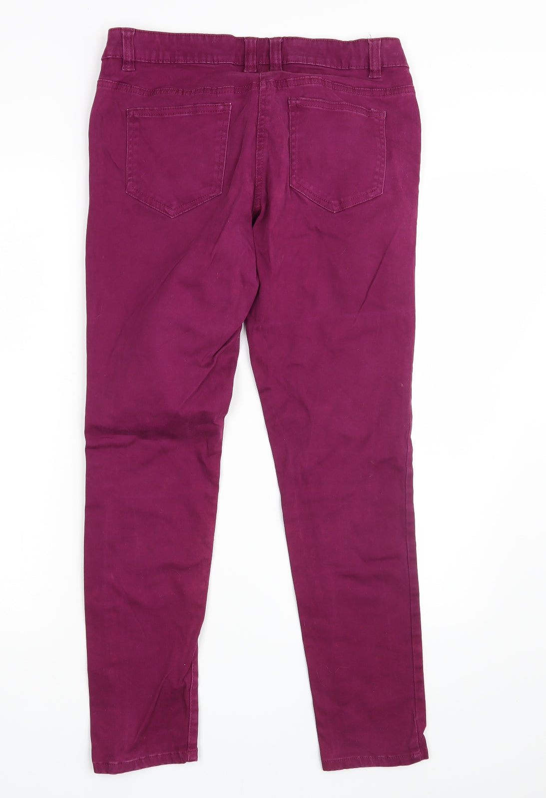 TU Womens Pink  Denim Skinny Jeans Size 12 L27 in