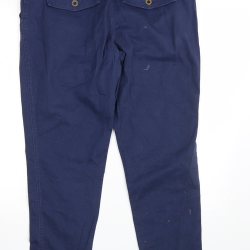 Debenhams Womens Blue  Denim Straight Jeans Size 14 L27 in