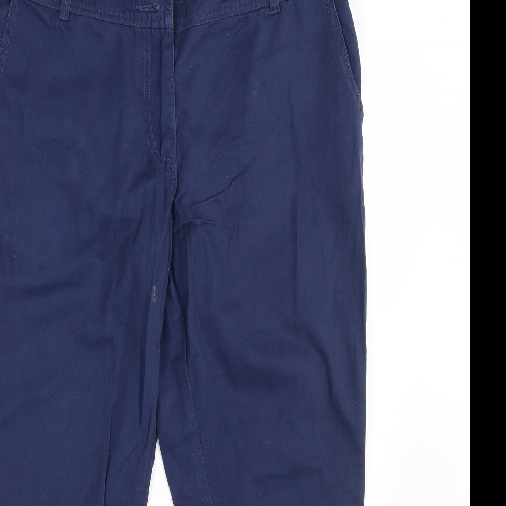 Debenhams Womens Blue  Denim Straight Jeans Size 14 L27 in