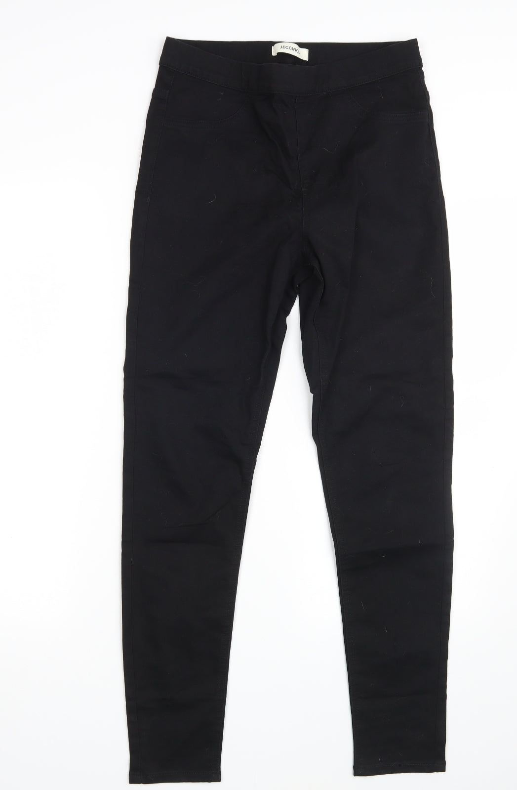 M&S Womens Black  Denim Jegging Jeans Size 12 L27 in