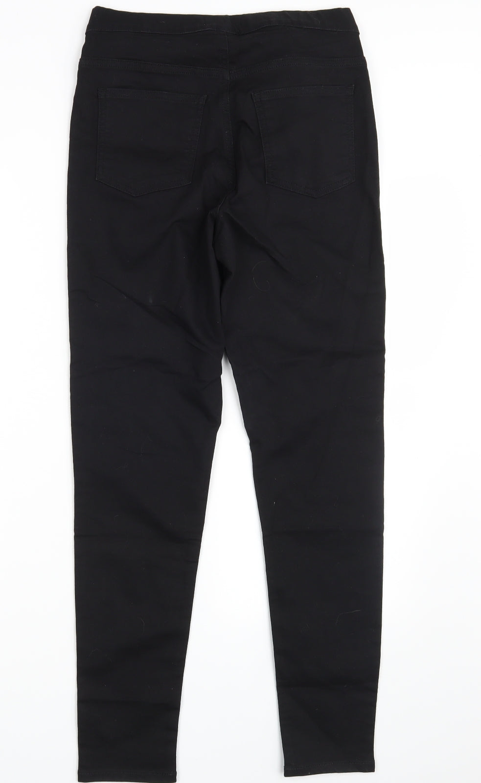 M&S Womens Black  Denim Jegging Jeans Size 12 L27 in