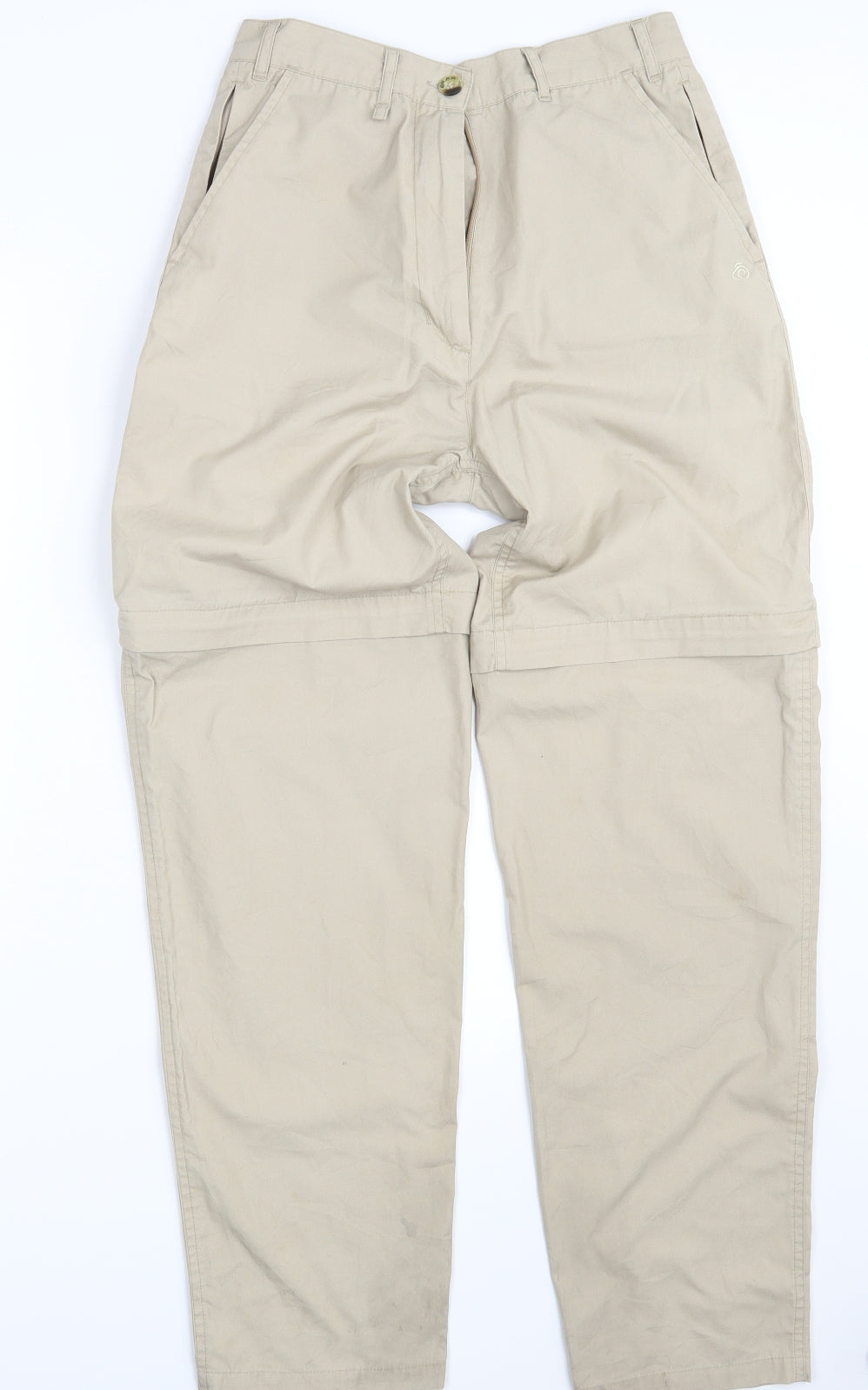 Craghoppers Womens Beige   Sweatpants Trousers Size 10 L31 in