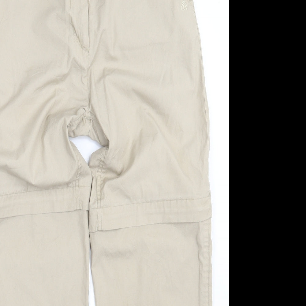 Craghoppers Womens Beige   Sweatpants Trousers Size 10 L31 in