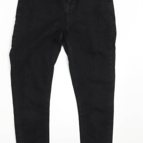 Dorothy Perkins Womens Black  Denim Skinny Jeans Size 6 L25 in