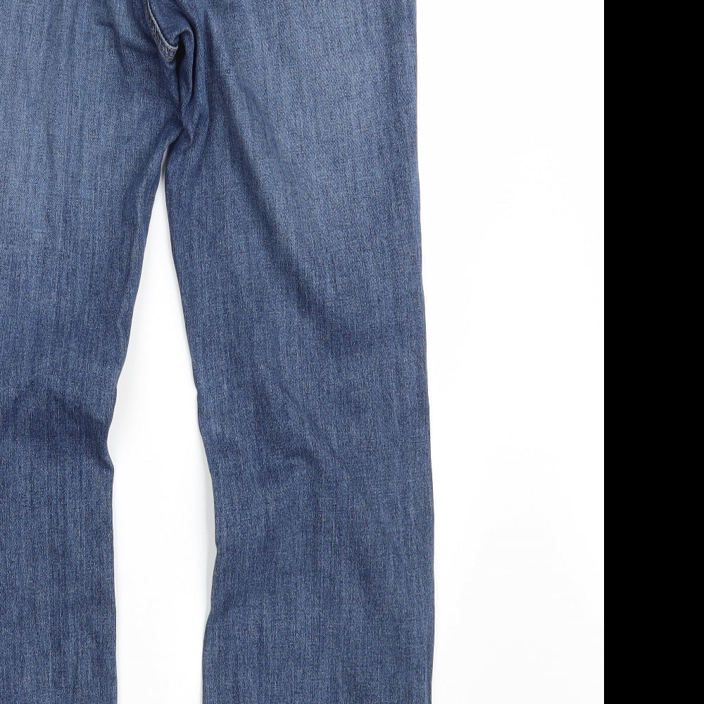 Matalan Womens Blue  Denim Bootcut Jeans Size 14 L30 in