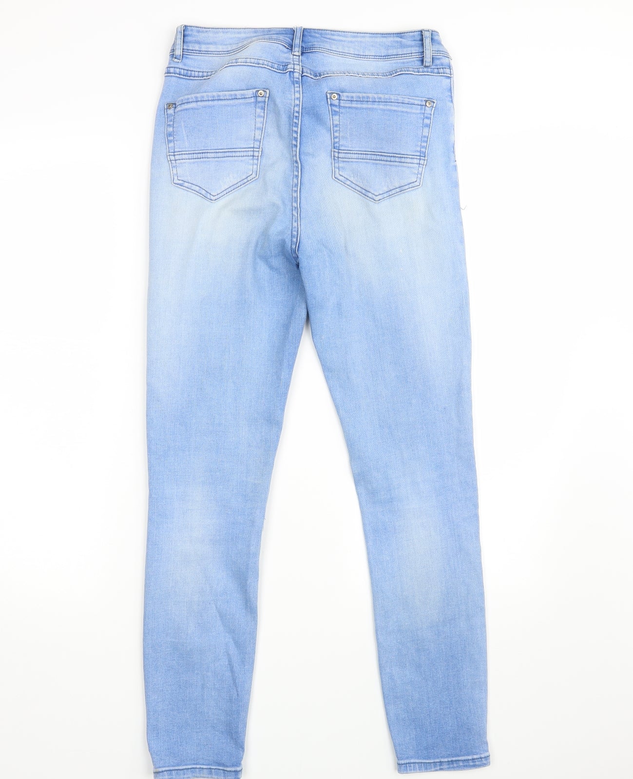 George Womens Blue  Denim Skinny Jeans Size 10 L26 in