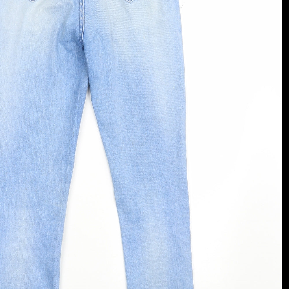 George Womens Blue  Denim Skinny Jeans Size 10 L26 in