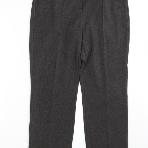 M&S Womens Black   Trousers  Size 10 L30 in