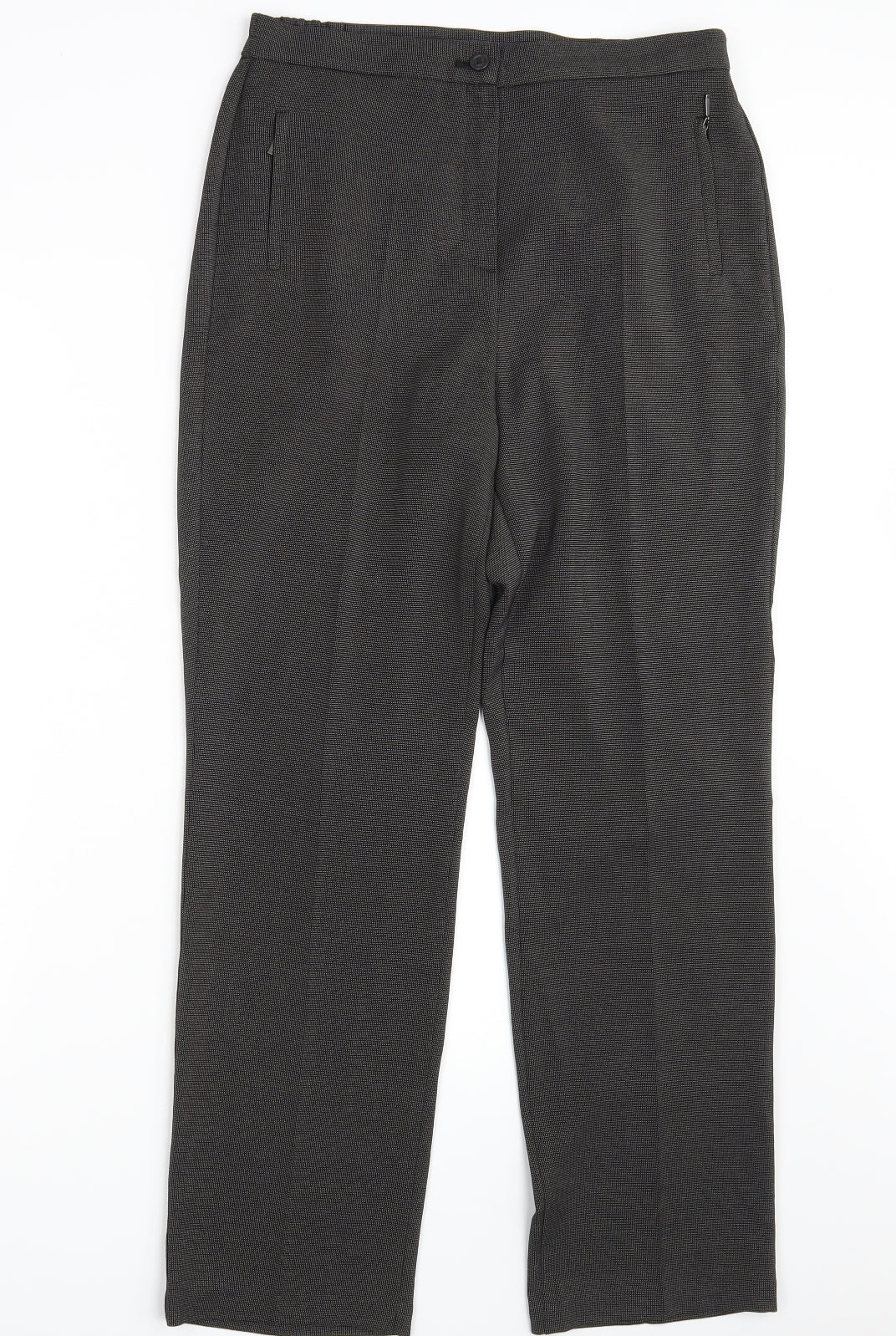 M&S Womens Black   Trousers  Size 10 L30 in
