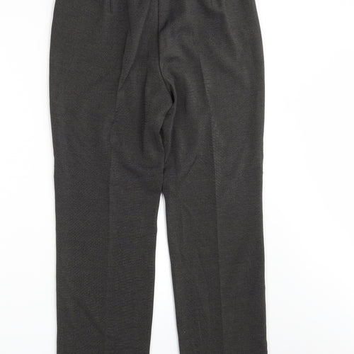M&S Womens Black   Trousers  Size 10 L30 in