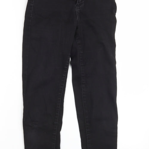 Denim Co.  Womens Black  Denim Jegging Jeans Size 6 L27 in