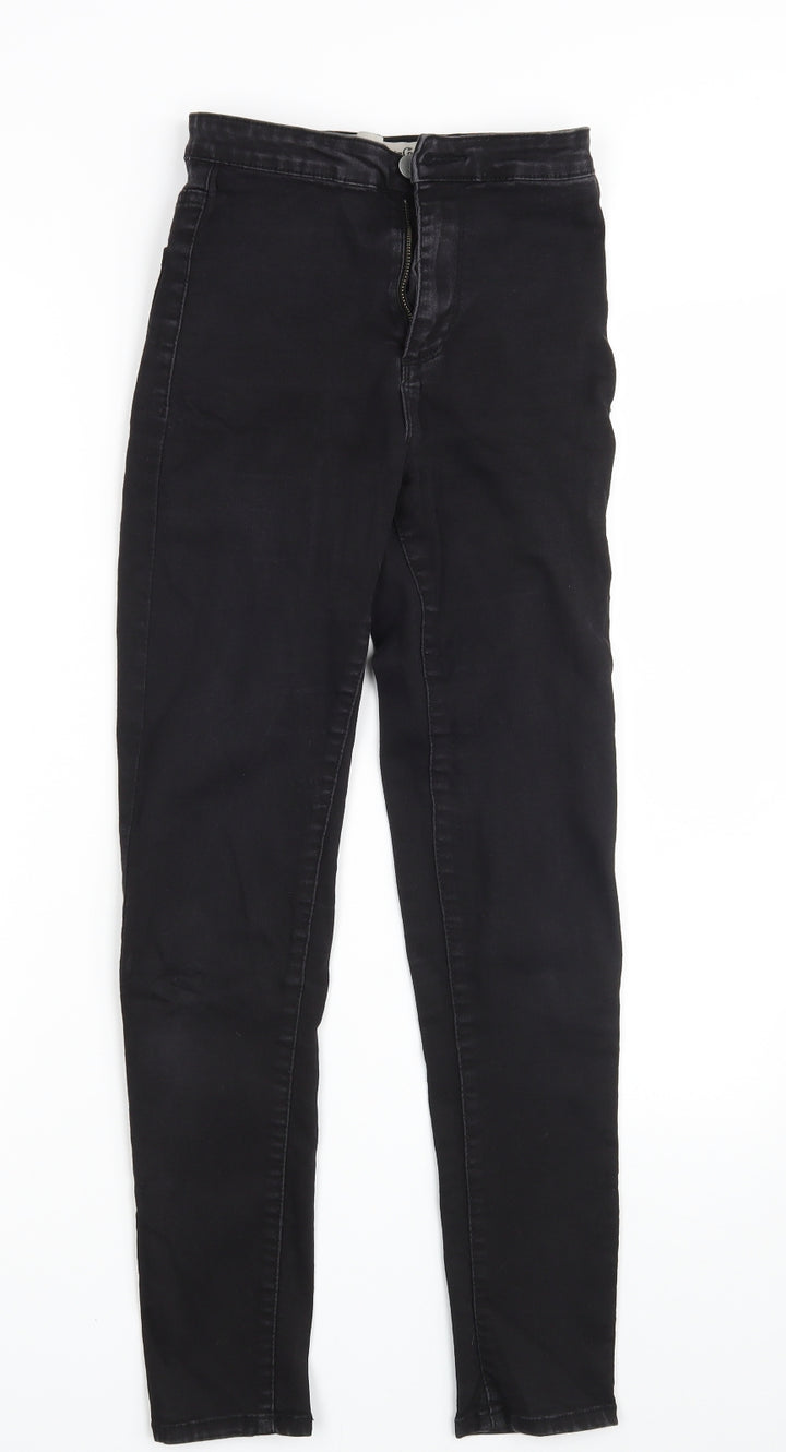 Denim Co. Womens Black Denim Jegging Jeans Size 6 L27 in