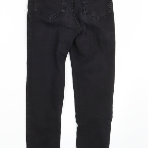 Denim Co.  Womens Black  Denim Jegging Jeans Size 6 L27 in