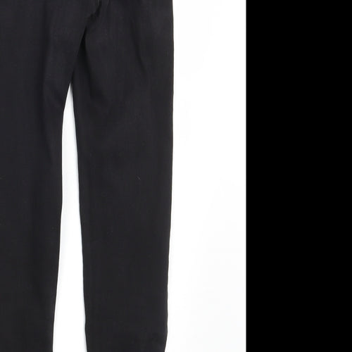 Denim Co.  Womens Black  Denim Jegging Jeans Size 6 L27 in