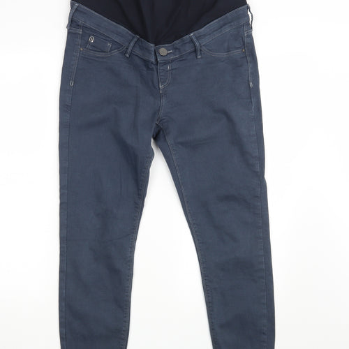 River Island Womens Blue  Denim Jegging Jeans Size 14 L28 in