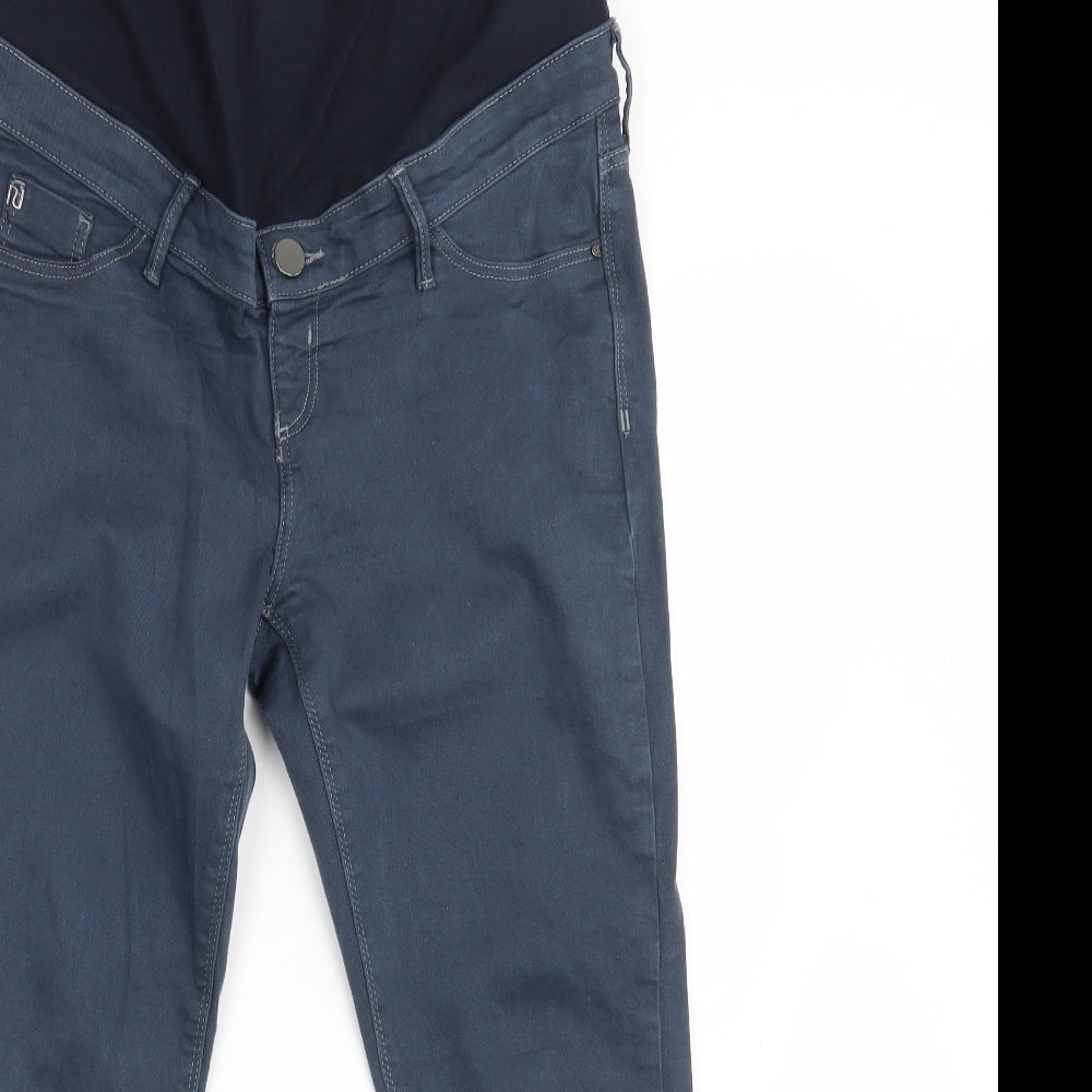 River Island Womens Blue  Denim Jegging Jeans Size 14 L28 in