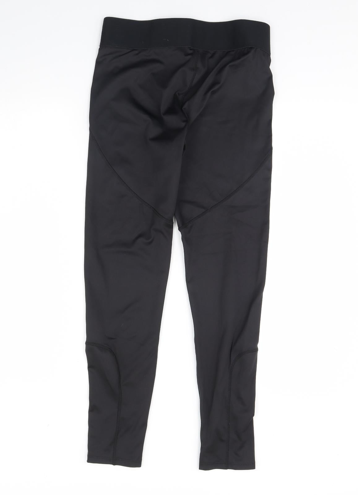 Workout Womens Black   Capri Leggings Size M L29 in