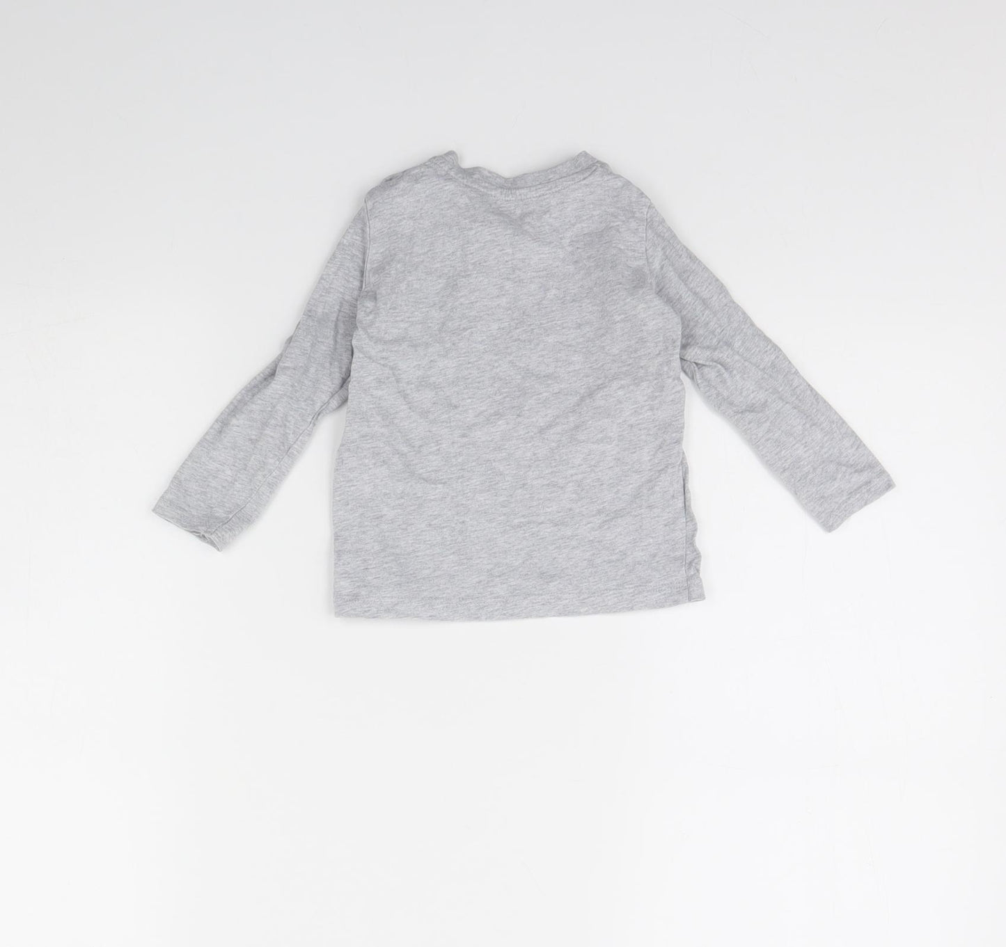 Lulipu Baby Grey   Basic T-Shirt Size 12 Months
