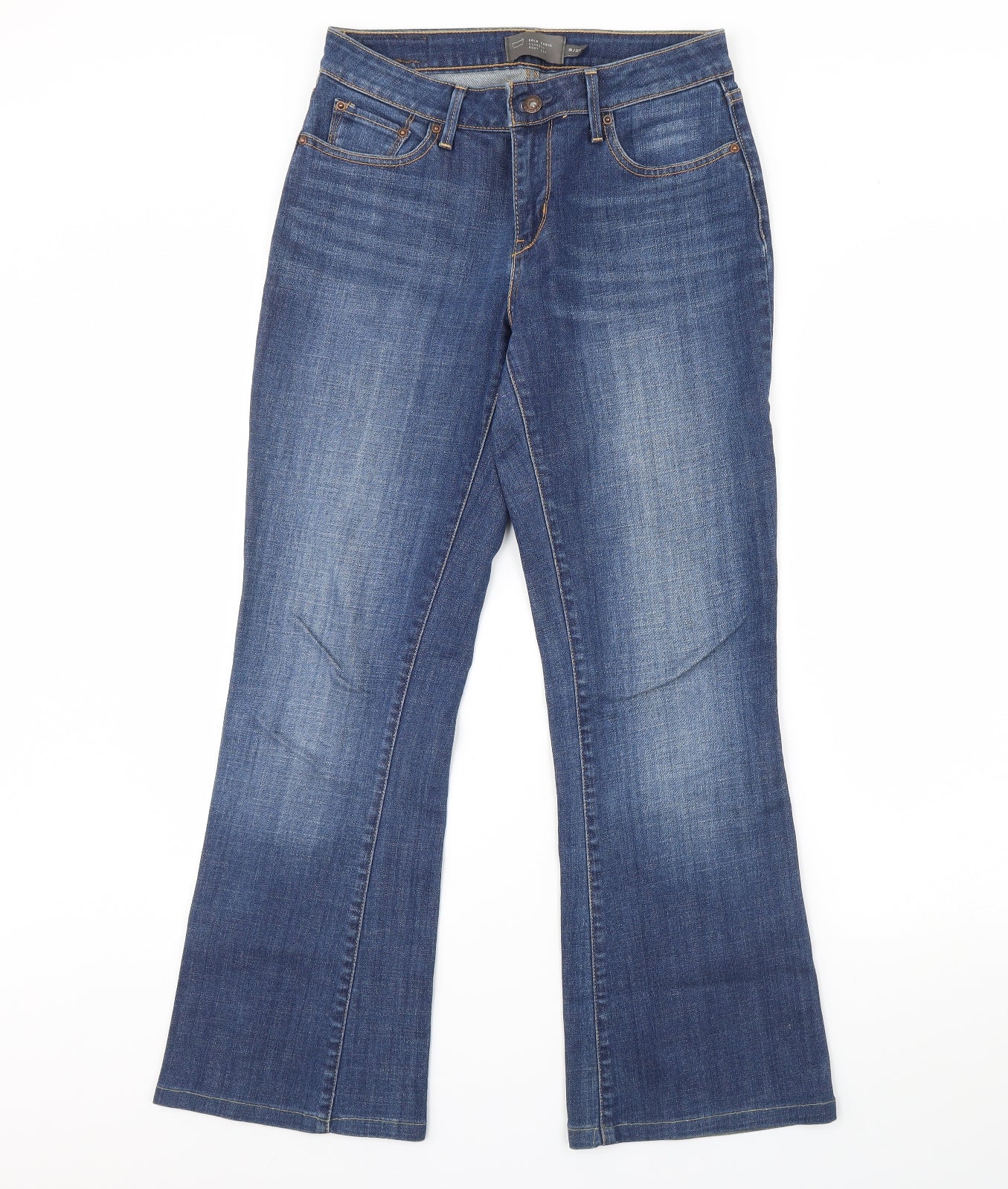 Levis Womens Blue  Denim Bootcut Jeans Size 29 L29 in