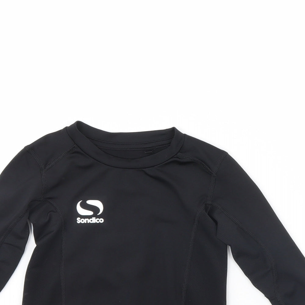 Sondico Girls Black   Basic Blouse Size 5 Years