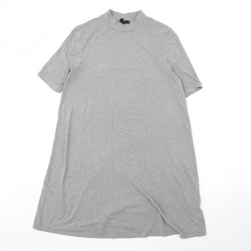 Topshop Womens Grey   Shift  Size 10
