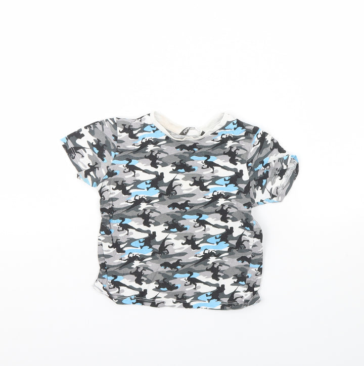 PEP & co Boys Multicoloured Camouflage  Basic T-Shirt Size 2 Years