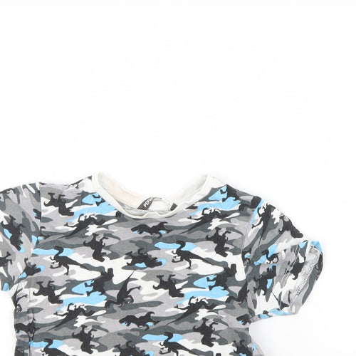 PEP & co Boys Multicoloured Camouflage  Basic T-Shirt Size 2 Years