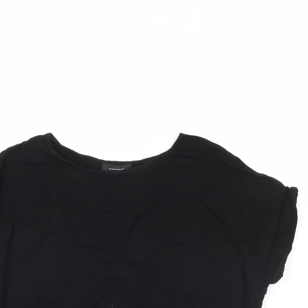 Atmosphere Womens Black   Basic Blouse Size 14