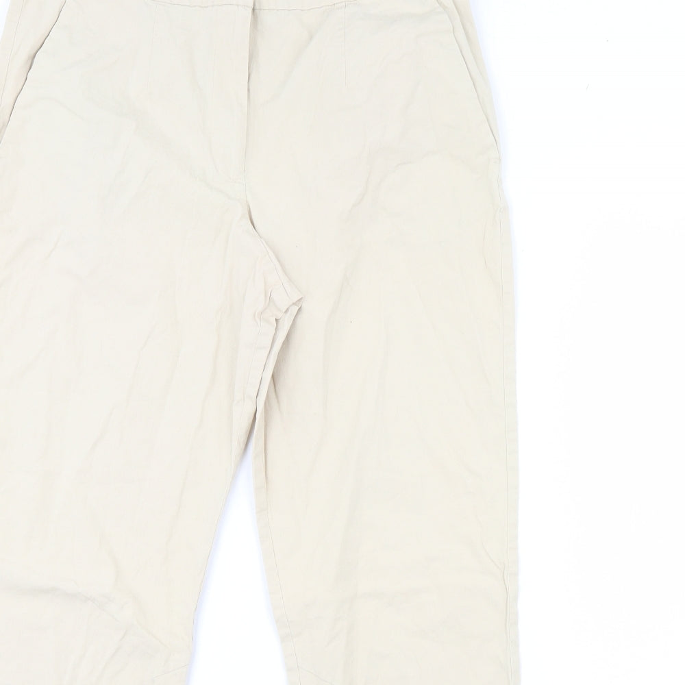 French Connection Womens Beige   Trousers  Size 14 L29 in
