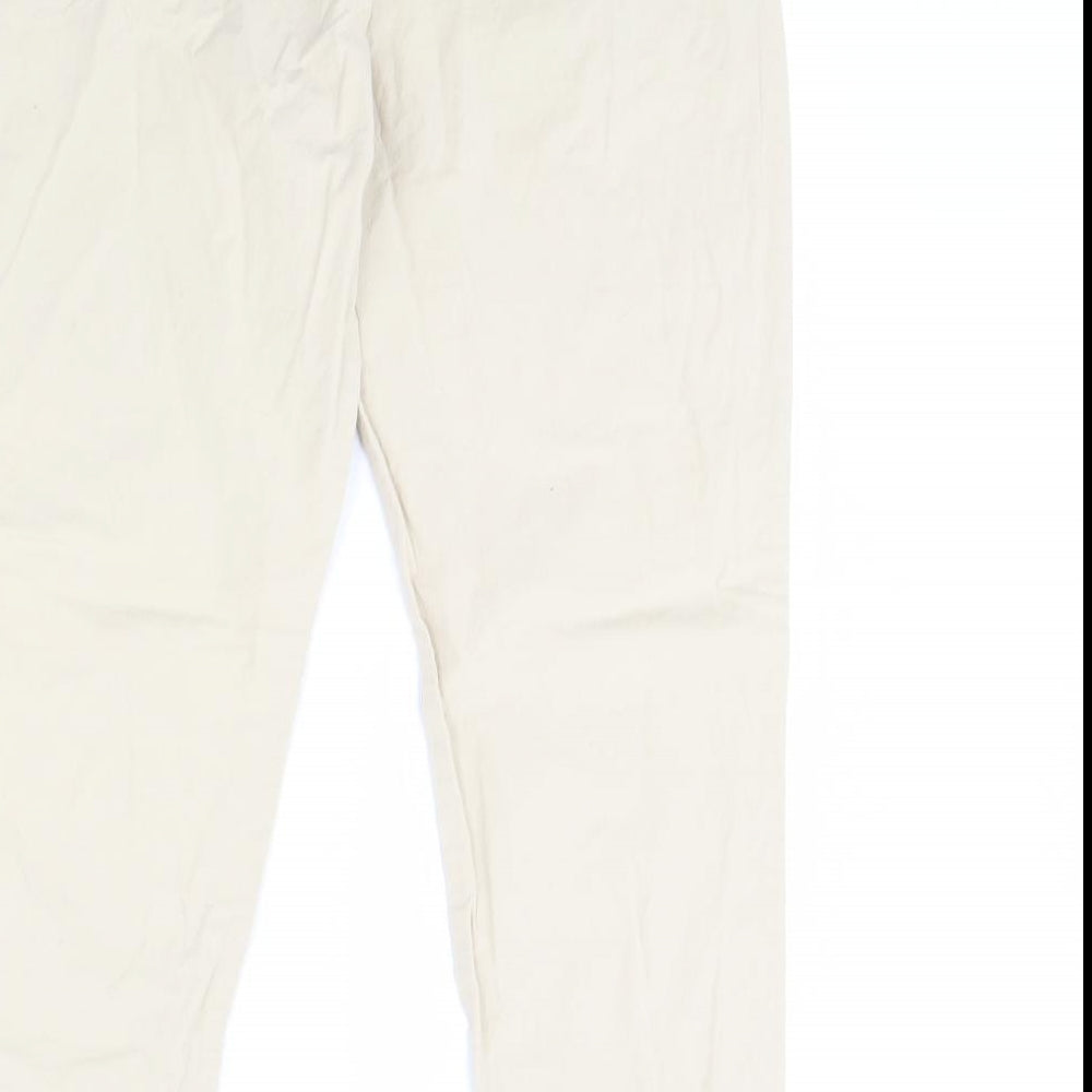 French Connection Womens Beige   Trousers  Size 14 L29 in
