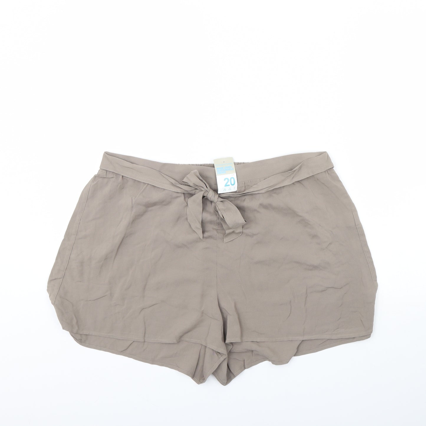 Primark Womens Beige   Culotte Shorts Size 20