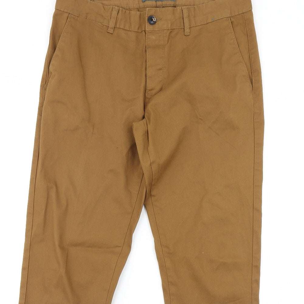 Denim & Co. Mens Brown   Trousers  Size 34 L30 in