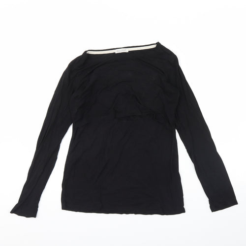 Small show Womens Black   Basic T-Shirt Size S