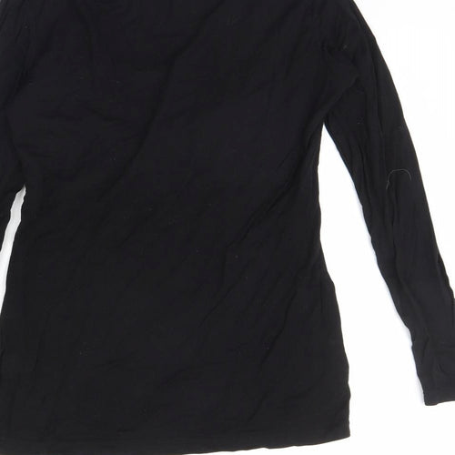 Small show Womens Black   Basic T-Shirt Size S