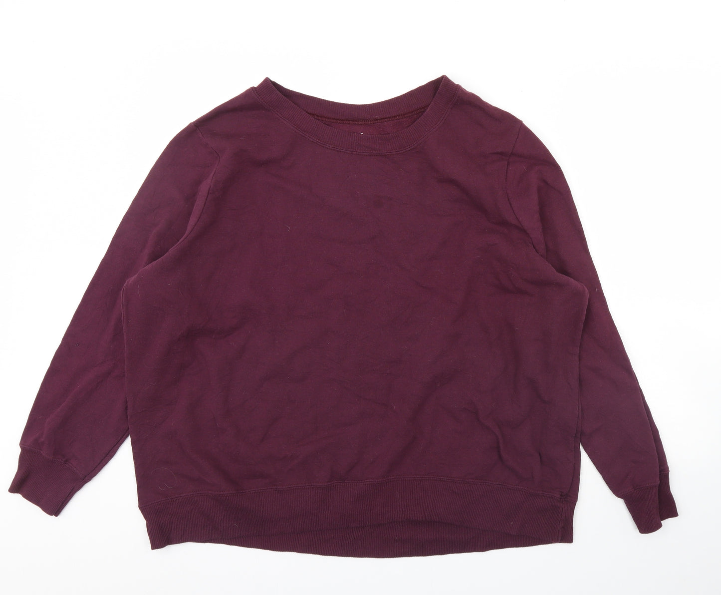 Terra sky Womens Purple   Pullover Jumper Size 2XL