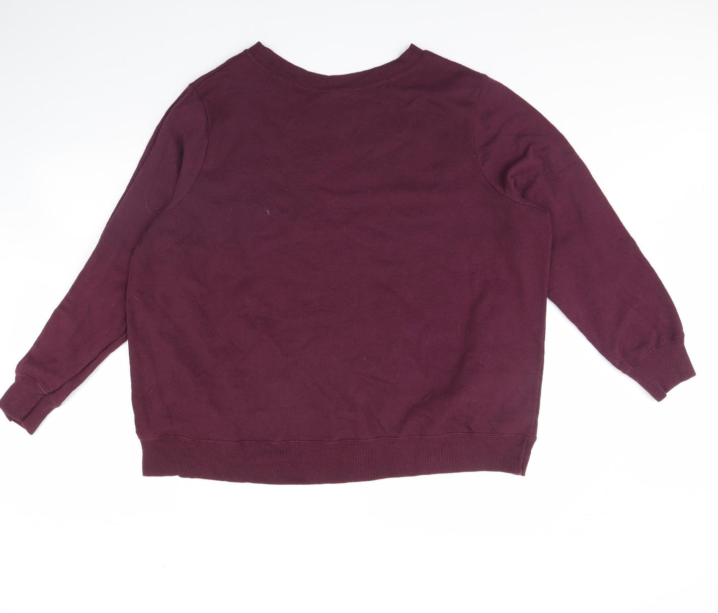 Terra sky Womens Purple   Pullover Jumper Size 2XL
