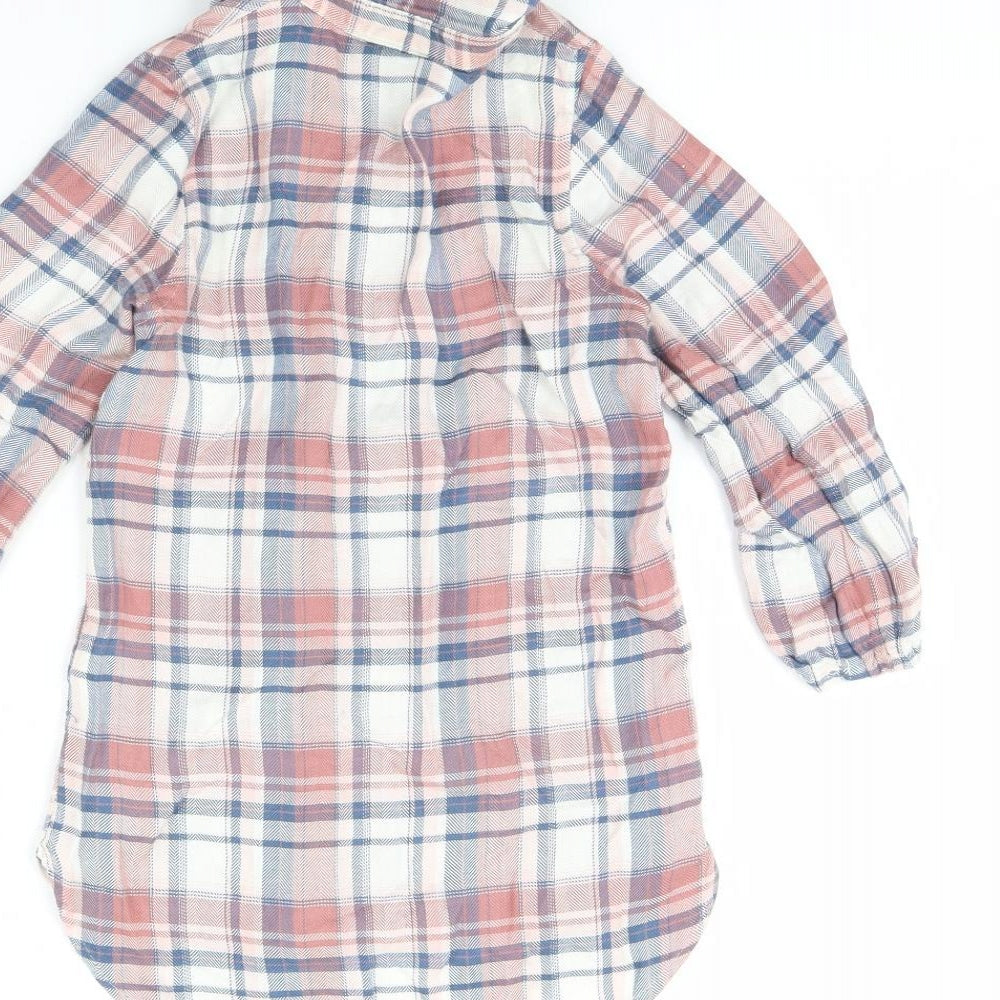 I Love Girls Wear Girls Pink Check  Fit & Flare  Size 6 Years