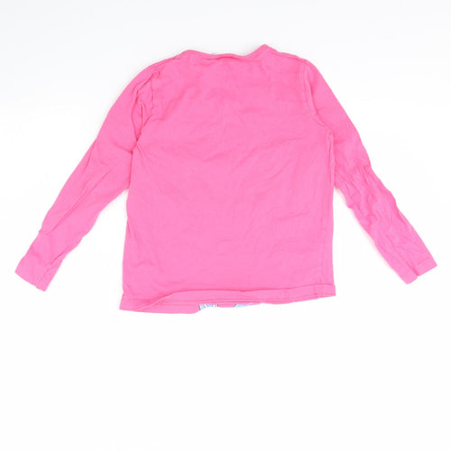 Primark Girls Pink   Basic T-Shirt Size 9 Years  - LOL