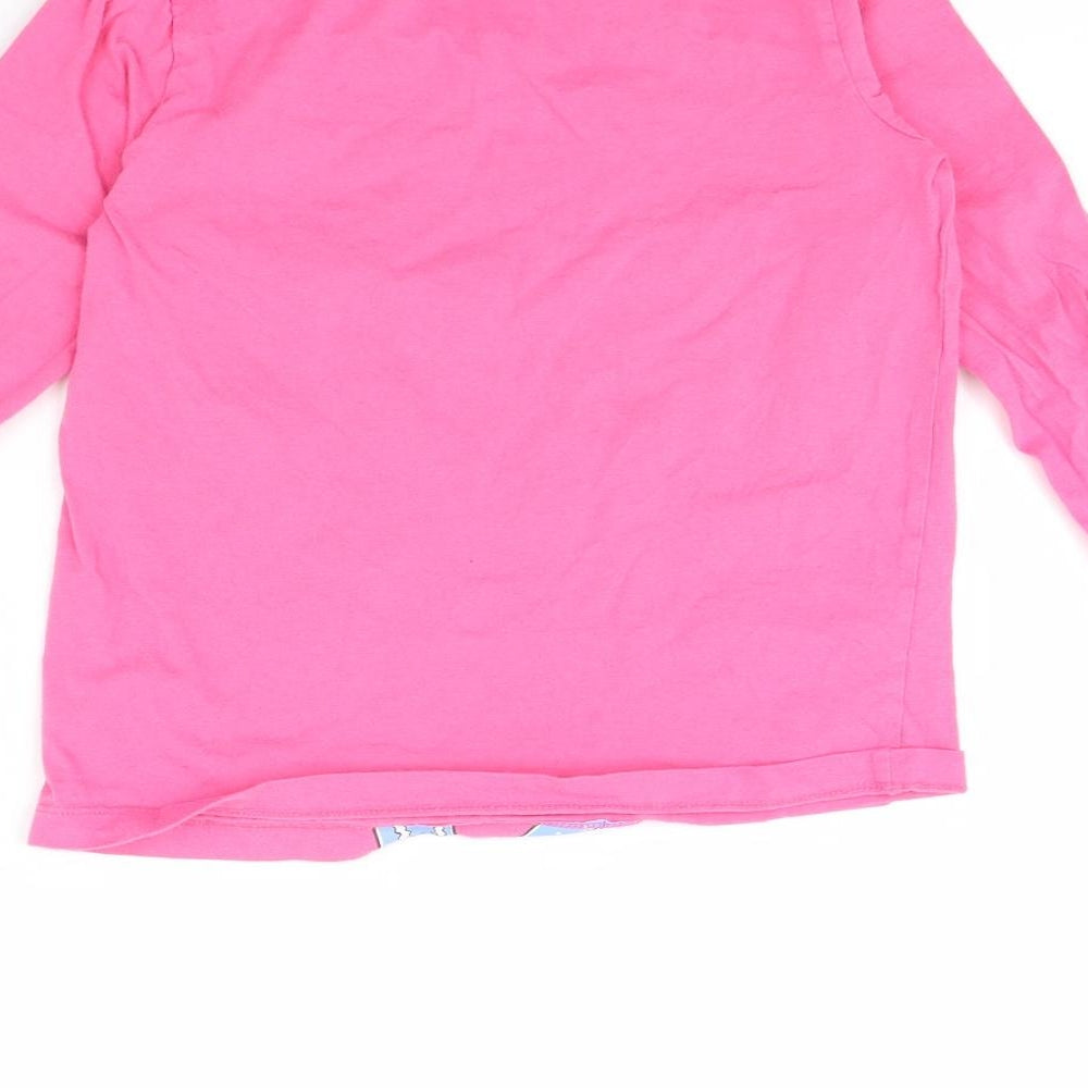 Primark Girls Pink   Basic T-Shirt Size 9 Years  - LOL