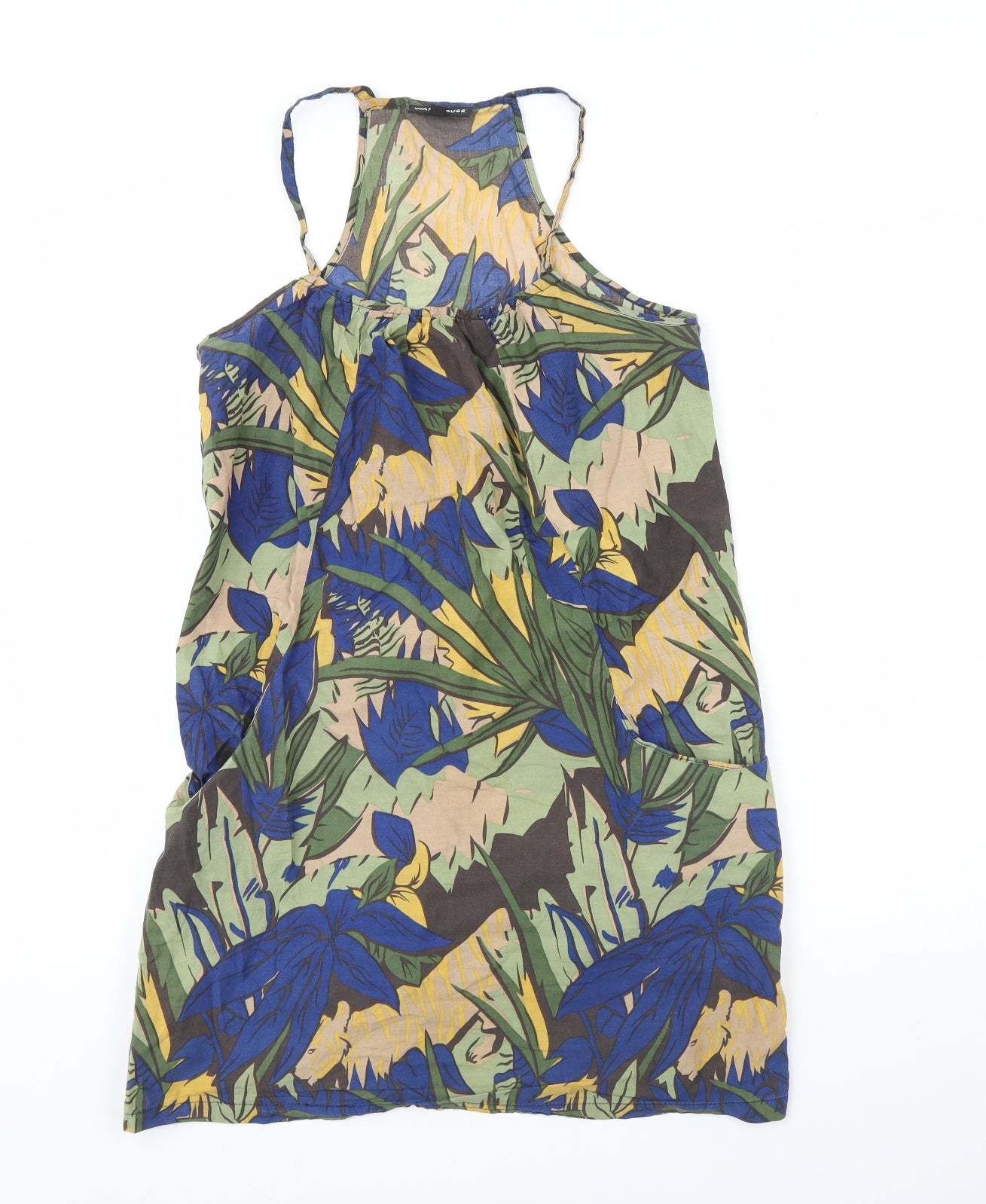 Warehouse Womens Multicoloured Floral  Shift  Size 10