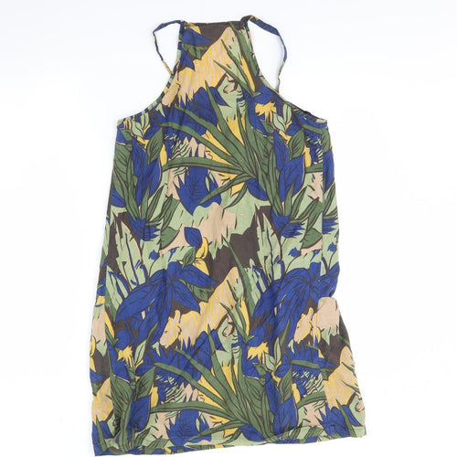 Warehouse Womens Multicoloured Floral  Shift  Size 10